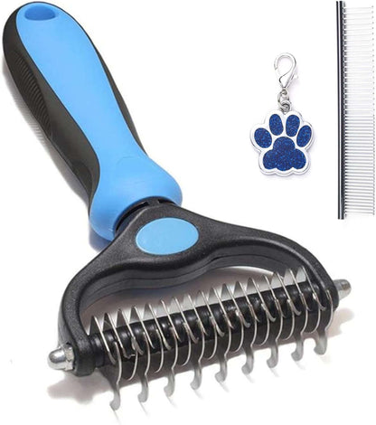 WB  Dog Grooming Rakes Grooming Brush Effectively Dematting Tool for Huskie