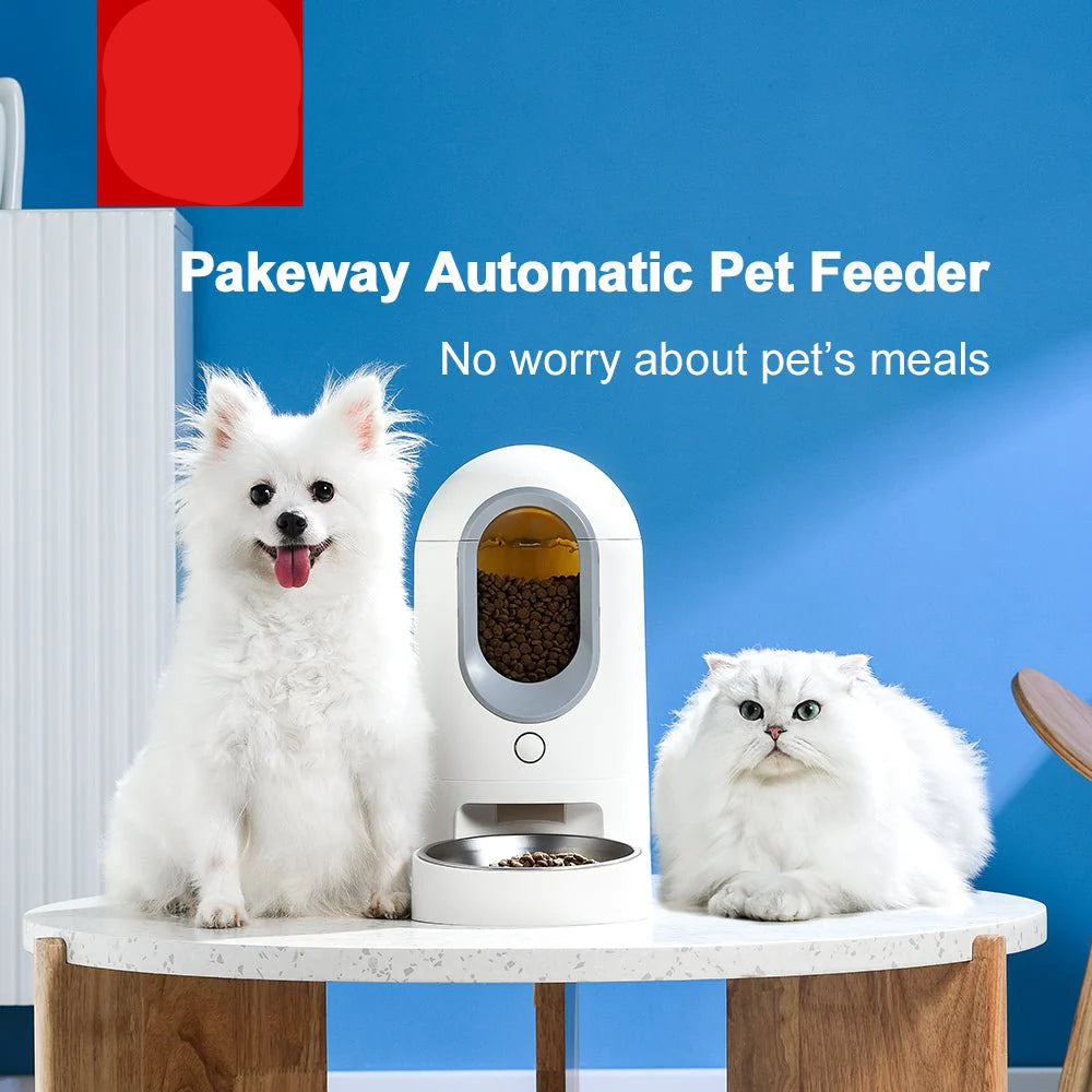 HEYBO Automatic Cat Feeder Timed Cat Food Dispenser Wifi with APP Control for Remote