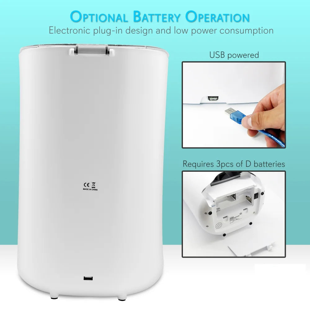 SLAPF30 - Smart Automatic Cat & Dog Food Dispenser - Digital Pet Feeder with Voice Message Playback