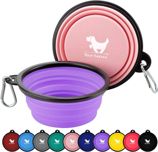 Portable Collapsible Travel Bowls