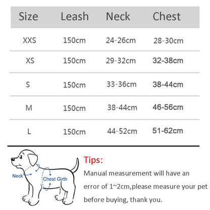 Dog Harness Leash Set for Small Dogs Adjustable Puppy Cat Harness Vest French Bulldog Chihuahua Pug Outdoor Walking Lead Leash