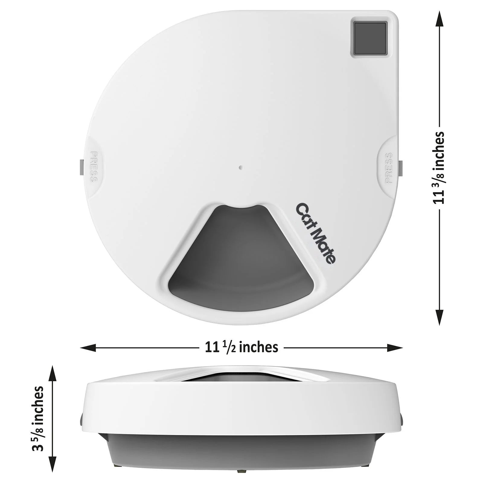 C500 Automatic Pet Feeder with Digital Timer and Ice Packs - for Cats and Small Dogs