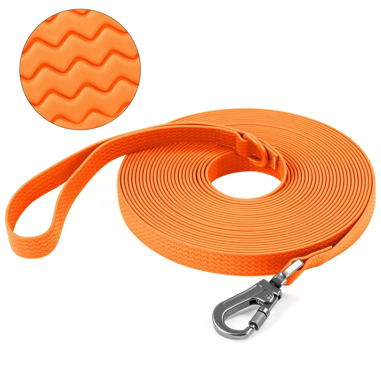1.8M 3M 5M 10M PVC Dog Leash Large Dog Medium Waterproof and Easy to Clean Running Dog Training Leash Long Strong