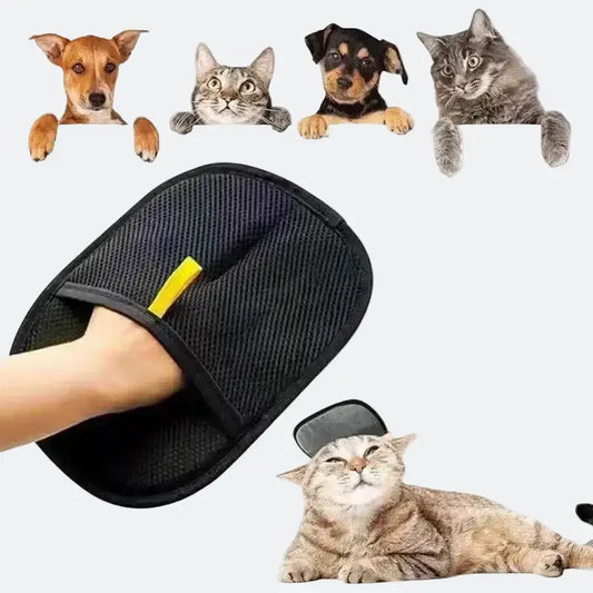 Pet Hair Cleaning and Collection Gloves Pet Double-Sided Multi-Functional Beauty Glove Tool Reduce the Pressure of Pet Ownership