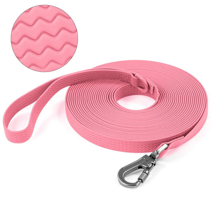 1.8M 3M 5M 10M PVC Dog Leash Large Dog Medium Waterproof and Easy to Clean Running Dog Training Leash Long Strong