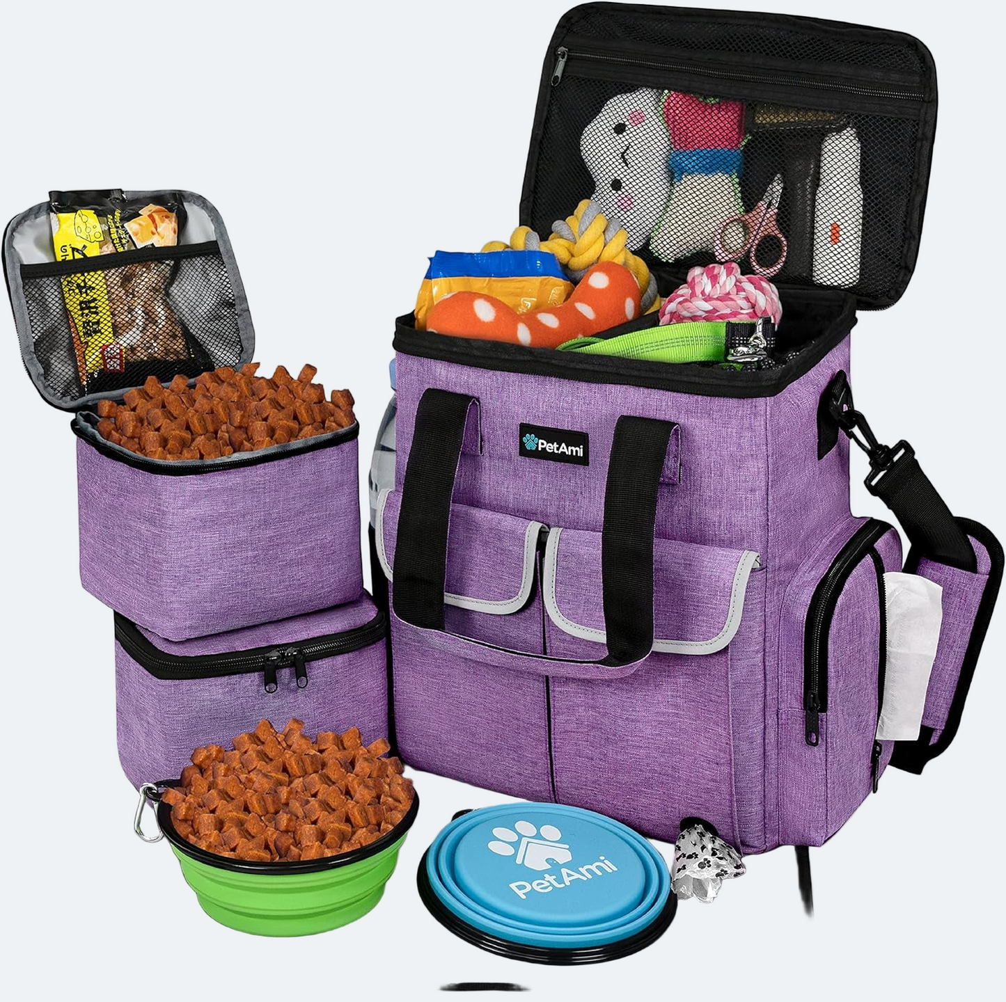 Purple Pet Travel Bag